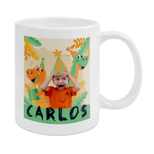 Lade das Bild in den Galerie-Viewer, Keramik-Tasse weiß inkl. Druck nach Kundenwusch