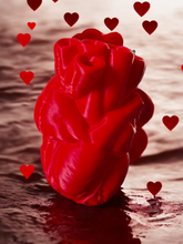 Lade das Bild in den Galerie-Viewer, 3D Herzvase für Trockenblumen