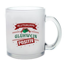 Lade das Bild in den Galerie-Viewer, Glas-Tasse klar oder satiniert inkl. Druck nach Kundenwunsch