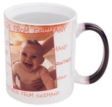 Lade das Bild in den Galerie-Viewer, Keramik-Farbwechseltasse mit mit Magic-Thermo-Effekt inkl. Druck nach Kundenwunsch