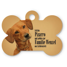 Lade das Bild in den Galerie-Viewer, Anhänger Knochen aus Alu inkl. Druck nach Kundenwunsch