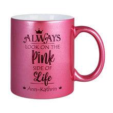 Lade das Bild in den Galerie-Viewer, Keramik-Tasse Perlmutt inkl. Druck nach Kundenwunsch