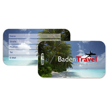 Lade das Bild in den Galerie-Viewer, Kofferanhänger inkl. Druck nach Kundenwunsch