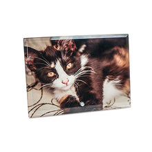 Lade das Bild in den Galerie-Viewer, Glasaufsteller inkl. Druck nach Kundenwunsch