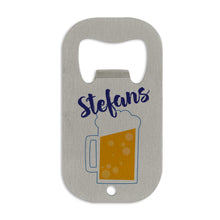 Lade das Bild in den Galerie-Viewer, Flaschenöffner Edelstahl inkl. Druck nach Kundenwunsch