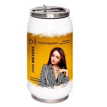 Lade das Bild in den Galerie-Viewer, Thermodose Edelstahl inkl. Druck nach Kundenwunsch