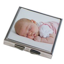 Lade das Bild in den Galerie-Viewer, Handtaschenspiegel inkl. Druck nach Kundenwunsch