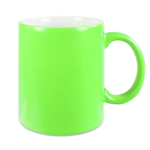 Lade das Bild in den Galerie-Viewer, Keramik-Tasse Neon inkl. Druck nach Kundenwunsch