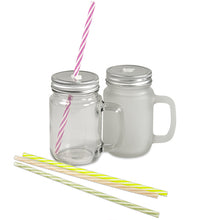 Lade das Bild in den Galerie-Viewer, Henkelglas Mason Jar inkl. Druck nach Kundenwunsch