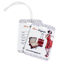 Lade das Bild in den Galerie-Viewer, Kofferanhänger inkl. Druck nach Kundenwunsch