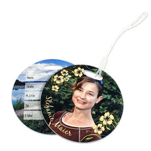 Lade das Bild in den Galerie-Viewer, Kofferanhänger inkl. Druck nach Kundenwunsch