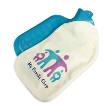 Lade das Bild in den Galerie-Viewer, Wärmflasche mit Bezug, inkl. Druck nach Kundenwunsch