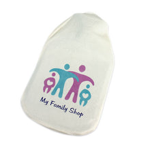 Lade das Bild in den Galerie-Viewer, Wärmflasche mit Bezug, inkl. Druck nach Kundenwunsch