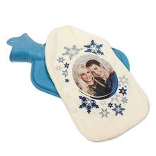 Lade das Bild in den Galerie-Viewer, Wärmflasche mit Bezug, inkl. Druck nach Kundenwunsch