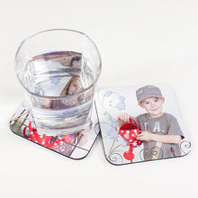 Lade das Bild in den Galerie-Viewer, Untersetzer mit gummierter Rückseite inkl. Druck nach Kundenwunsch