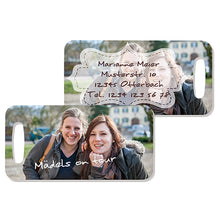 Lade das Bild in den Galerie-Viewer, Kofferanhänger inkl. Druck nach Kundenwunsch