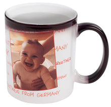 Lade das Bild in den Galerie-Viewer, Keramik-Farbwechseltasse mit mit Magic-Thermo-Effekt inkl. Druck nach Kundenwunsch