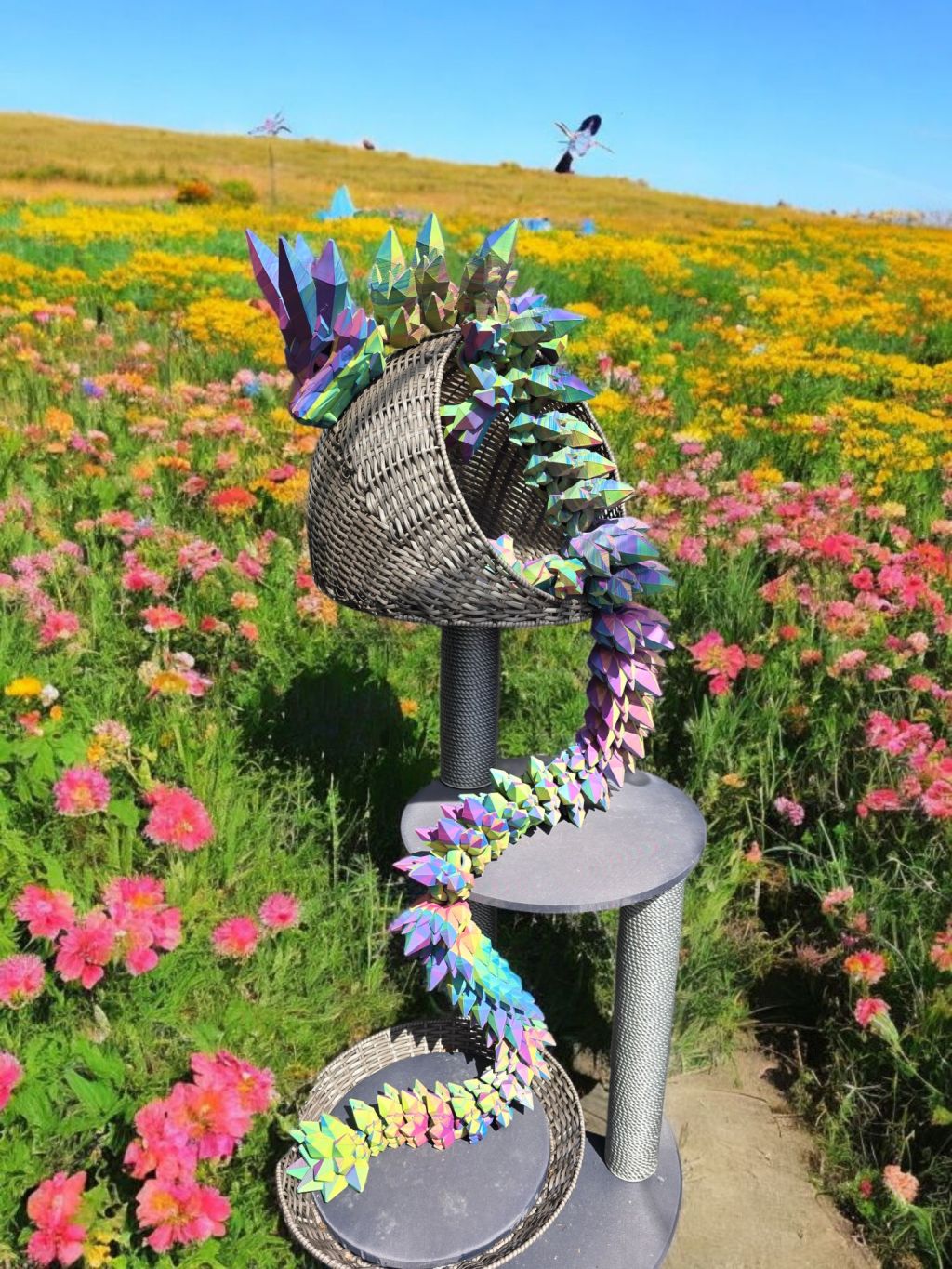 3D Crystal Dragon 3XL