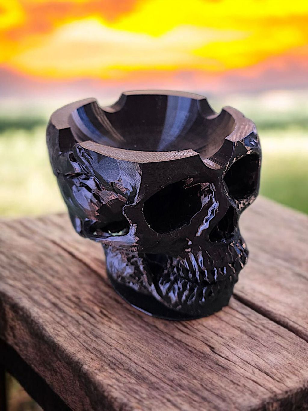 3D Skull-Aschenbecher