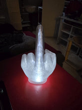 Lade das Bild in den Galerie-Viewer, 3D Mittelfinger Lampe
