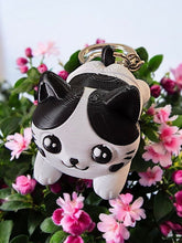 Lade das Bild in den Galerie-Viewer, 3D Schlüsselanhänger Kawaii Katze
