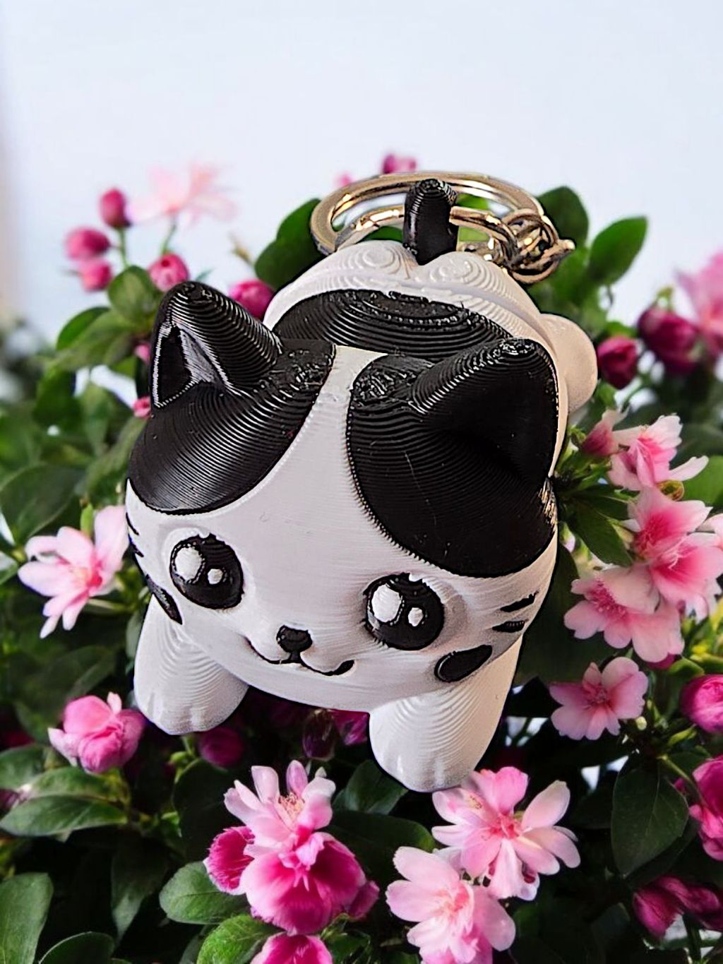 3D Schlüsselanhänger Kawaii Katze