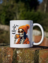 Lade das Bild in den Galerie-Viewer, Tasse weiß  inkl. Druck Halloweenmotiven
