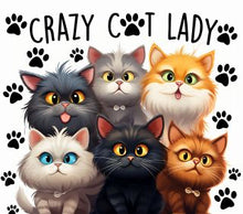 Lade das Bild in den Galerie-Viewer, Thermotumbler  Crazy Cat Lady
