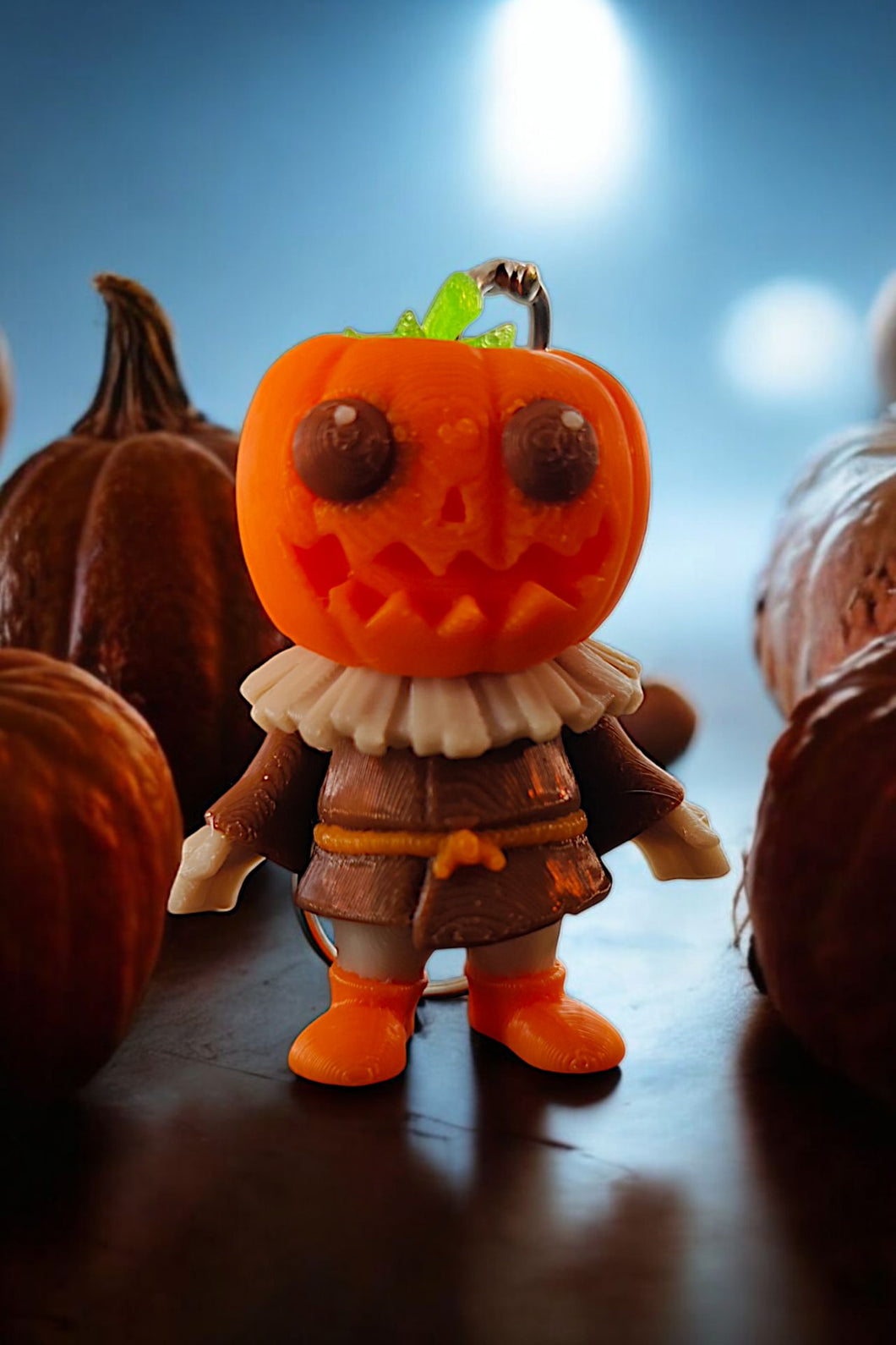 3D Schlüsselanhänger Pumpkin Mann aus PLA