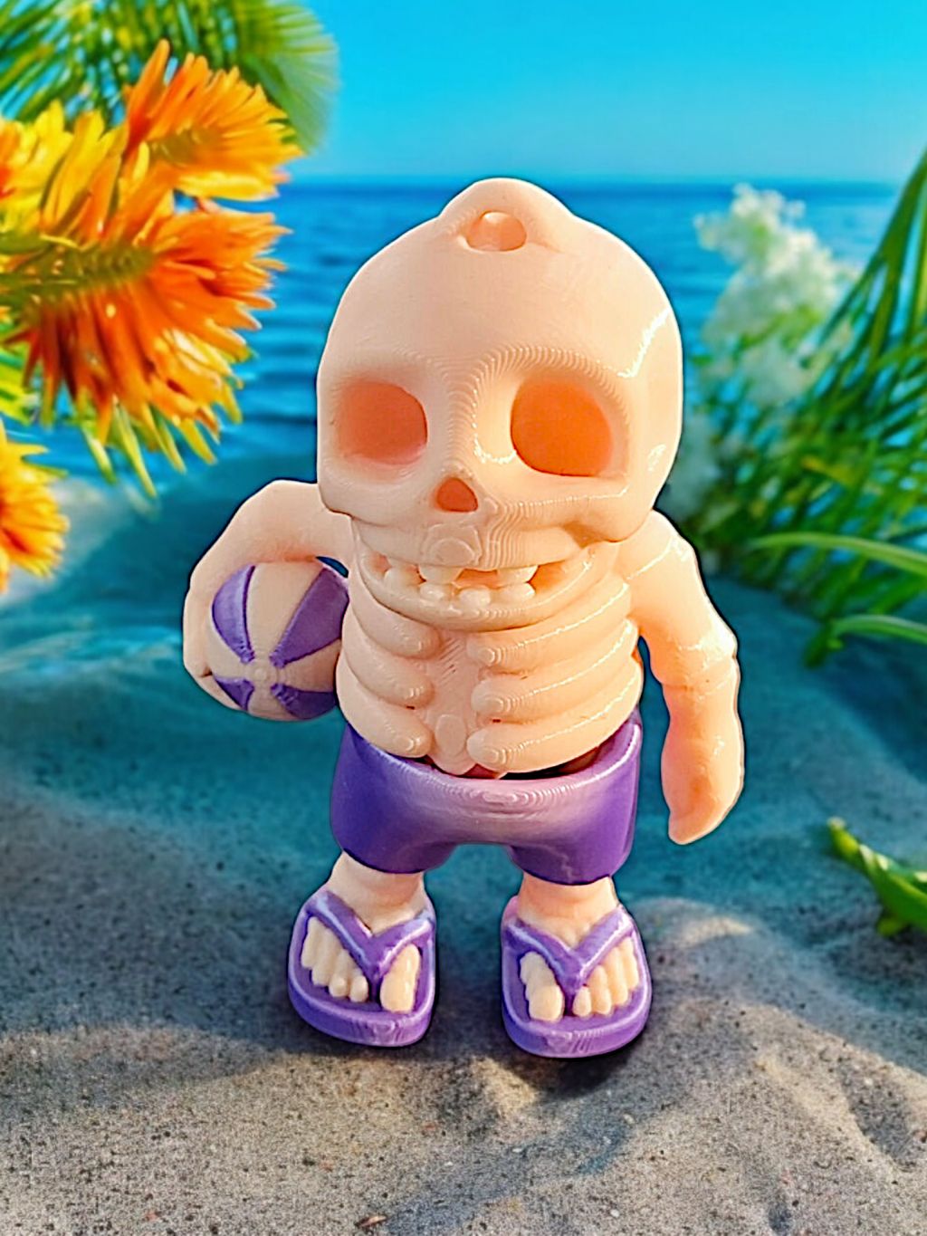 3D Tiny Skeleton Sommer
