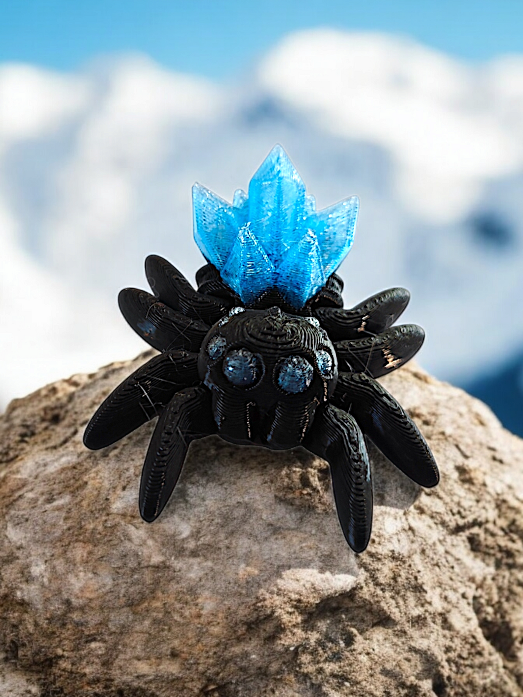 3D Tiny Spider Crystal