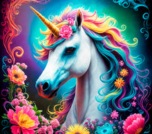 Lade das Bild in den Galerie-Viewer, Thermotumbler Unicorn Flower
