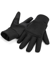 Lade das Bild in den Galerie-Viewer, Softshell Sports Tech Gloves inkl. Druck nach Kundenwunsch.
