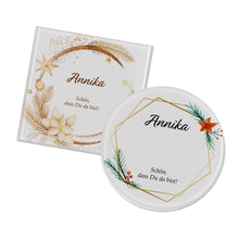 Lade das Bild in den Galerie-Viewer, Untersetzer Glas inkl. Druck nach Kundenwunsch
