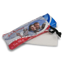 Lade das Bild in den Galerie-Viewer, Zugbandbeutel Velour inkl. Druck nach Kundenwunsch
