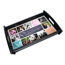 Lade das Bild in den Galerie-Viewer, Holztablett inkl. Druck nach Kundenwunsch
