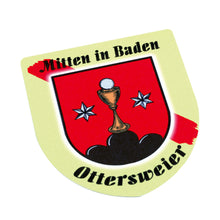 Lade das Bild in den Galerie-Viewer, Wappen Alu inkl. Druck nach Kundenwunsch
