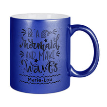 Lade das Bild in den Galerie-Viewer, Keramik-Tasse Perlmutt inkl.  Druck nach Kundenwunsch
