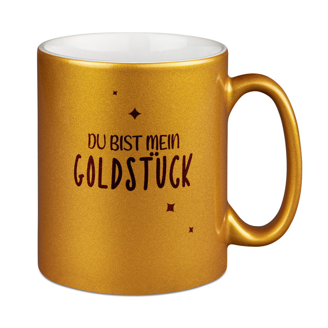 Tasse Glitzer Metallic inkl. Druck nach Kundenwunsch