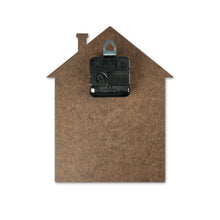 Lade das Bild in den Galerie-Viewer, Wanduhr Hausdesign inkl. Druck nach Kundenwunsch
